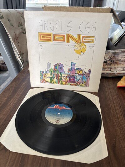 Gong Angel’s Egg LP UK Virgin V2007 A4/B5 UK Prog Psych VG+/VG+