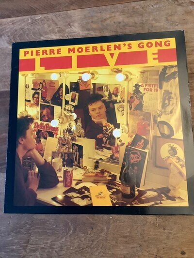 Pierre Moerlen’s Gong- Live 12” LP Vinyl VGC