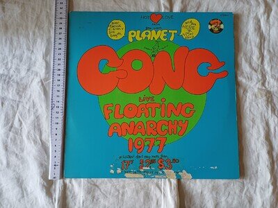 Planet Gong–Live Floating Anarchy 1977 – Psychedelic Rock, Prog Rock, Punk Vinyl