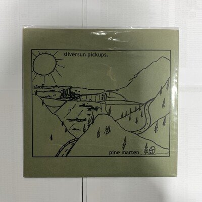 Silversun Pickups Pine Marten Limited Edition Orange Vinyl 500 copies