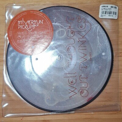 Silversun Pickups Well Thought Out Twinkles 7" 45RPM Picture Disc Virgin