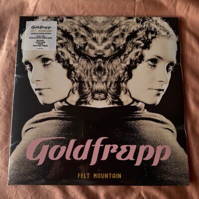 Goldfrapp Felt Mountain Gatefold Special Edition Gold Vinyl with Sleeve Notes