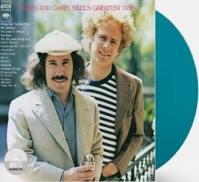 Simon And Garfunkel's Greatest Hits 2022 TURQUOISE LP Album vinyl record MINT