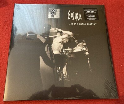 GOJIRA LIVE AT BRIXTON ACADEMY RARE RSD 2022 DOUBLE VINYL LP MINT SEALED