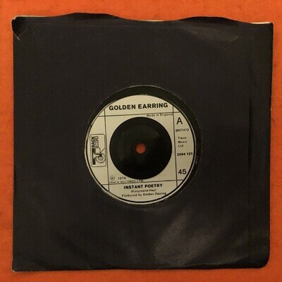 Golden Earring- Instant Poetry- From Heaven From Hell- Track Records 7” 1974