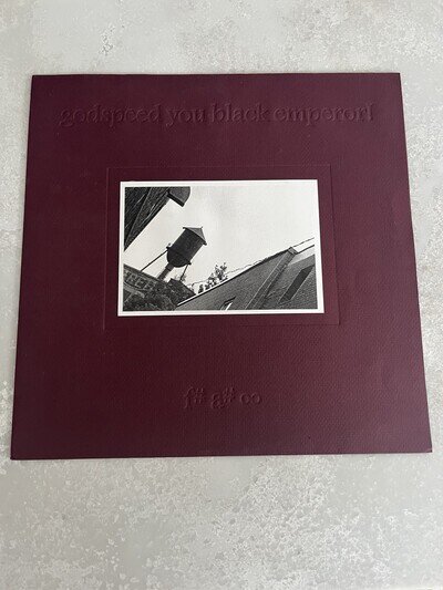 Godspeed You Black Emperor! F#A#(Infinity) Vinyl Record VG+ With Photos, Etc