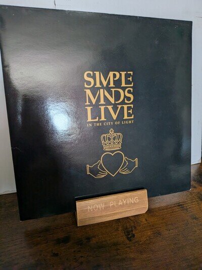 SIMPLE MINDS-LIVE IN THE CITY OF LIGHTS, Double Vinyl Lp, 1987 uk, Ex/Ex