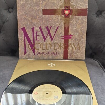 SIMPLE MINDS - New Gold Dream (81-82-83-84) Virgin 1982 12" LP 33RPM V 2230