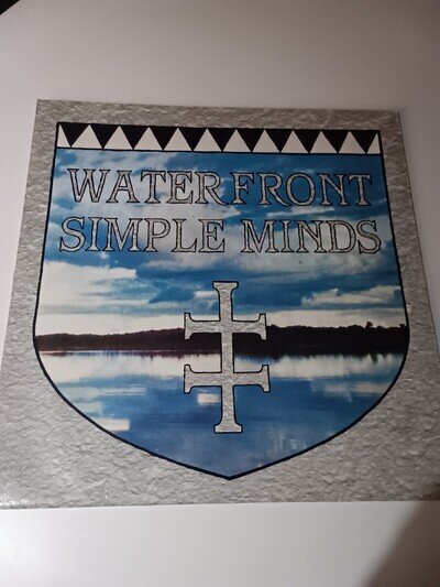 Simple Minds Waterfront Vinyl Record Virgin Records Ltd 1983 *PLAY TESTED*