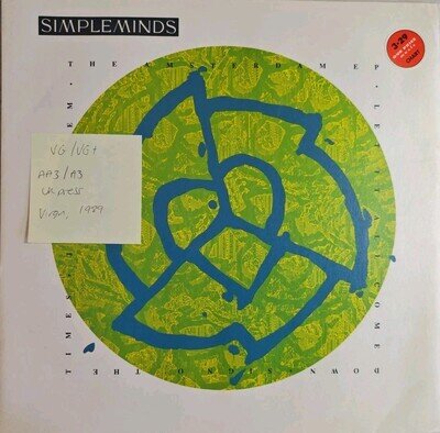 Simple Minds The Amsterdam EP Vinyl Record VG/VG+ SMXT 6 1989