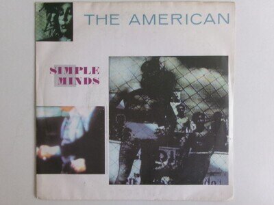 SIMPLE MINDS THE AMERICAN LEAGUE OF NATIONS VIRGIN VS 410 POP ROCK