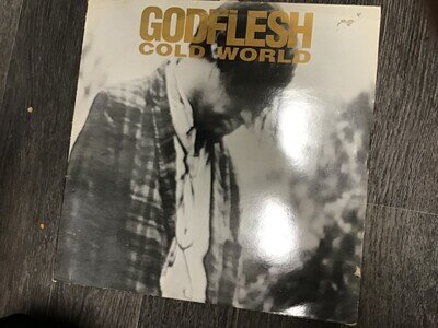 Godflesh Cold World 12" 1992 Original Vinyl, Earache Records beggars banquet