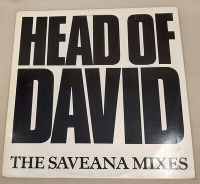Head Of David – The Saveana Mixes 12" Vinyl EP (1987) 1st Press GODFLESH