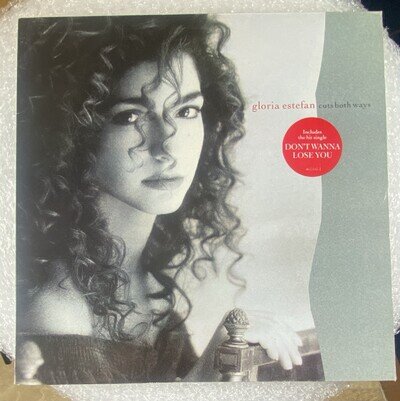Gloria Estefan Cuts Both Ways 12" Vinyl LP 1989 Epic Record 4651451