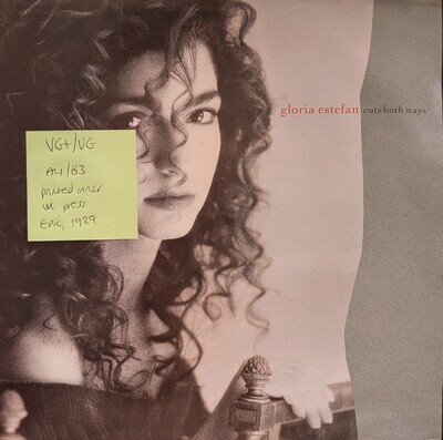 Gloria Estefan Cuts Both Ways Vinyl Record VG+/VG 465145-1 1989