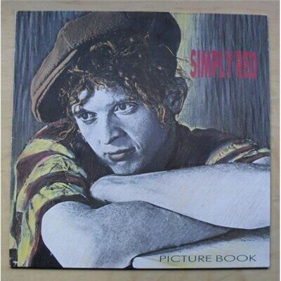 SIMPLY RED PICTURE BOOK LP WITH INNER SLEEVE 1985 GERMAN