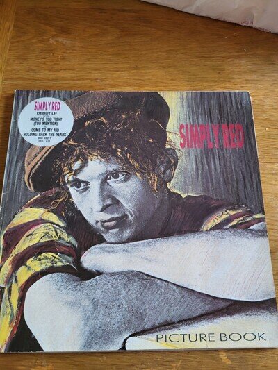 Simply Red Picture Book Vinyl LP Record