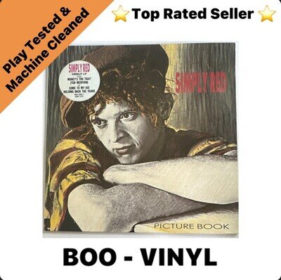 Simply Red Picture Book 12" Vinyl LP 1985 Elektra Records EKT 27 960 452-1 EX