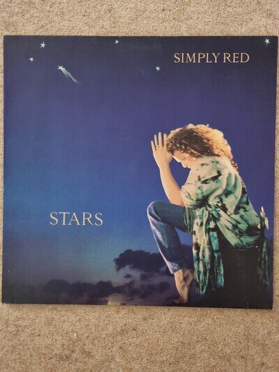 Simply Red - Stars Vinyl LP EastWest Records Germany 1991 First Pressing