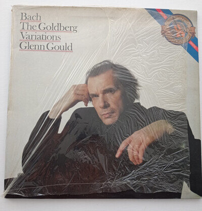 Glenn Gould: Bach - The Goldberg Variations - CBS Masterworks LP 1982. Tested.