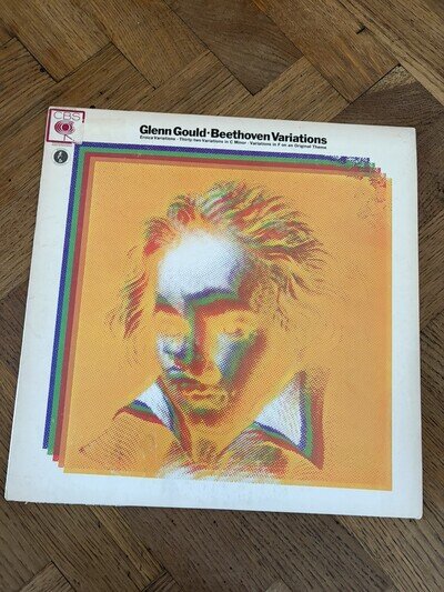Glenn Gould - Beethoven Variations 12" Vinyl LP CBS 30080 USA