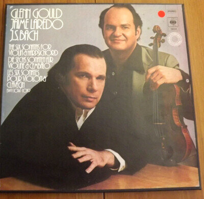 CBS 79209 - J.S. Bach: The Six Sonatas for Violin & Harpsichord - Gould / Laredo