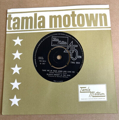 GLADY'S KNIGHT & THE PIPS -TAKE ME IN YOUR ARMS AND LOVE ME TMG 864