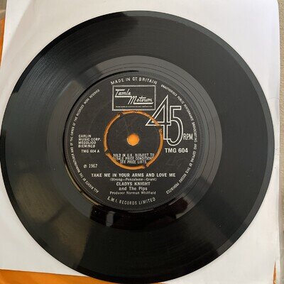 Gladys Knight Take Me In Your Arms Motown Northern 1967 VG+ original UK release
