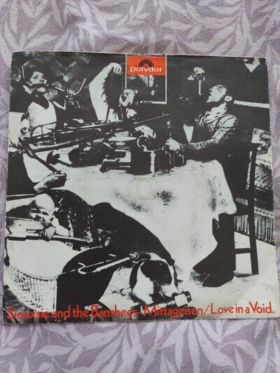 Siouxsie And The Banshees, Mittageisen/Love In A Void 7" Vinyl Double "A" 1979