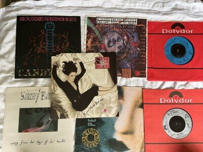 Siouxsie & The Banshees 7 x 7” Singles Vinyl Records joblot bundle 2