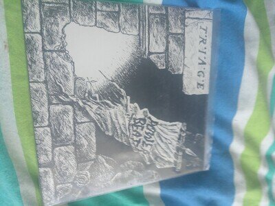 TRIAGE - POWER BEAT 7" VINYL - PUNK HXC SXE KRIESHOG WARTHOG GAUZE GISM NYHC