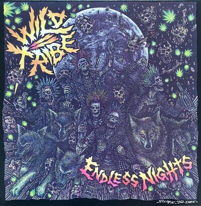 WILD TRIBE - ENDLESS NIGHT LP VINYL HARDCORE PUNK SUGI ART DEATH SIDE CRUDE GISM