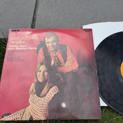 Bobby Bare & Skeeter Davis Your Husband, My Wife Vinyl LP NM/NM RCA