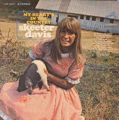 Skeeter Davis - My Heart's In The Country (VINYL)