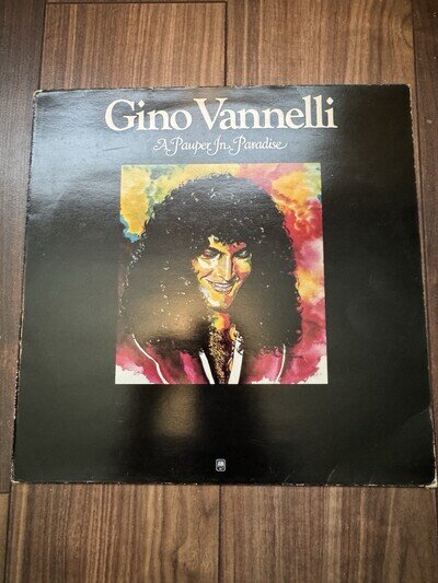Gino Vannelli A Pauper In Paradise Vinyl LP Record