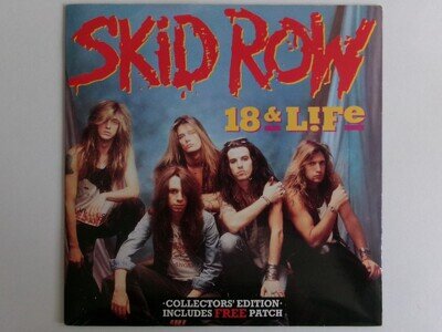 SKID ROW 18 & LIFE MIDNIGHT ATLANTIC A 8883 HARD ROCK