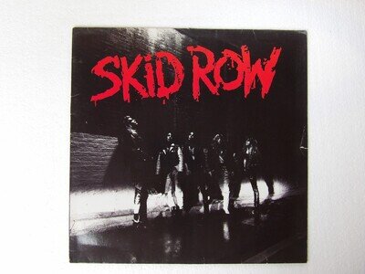 Skid Row: Skid Row 1989 EX+ German Alsdorf First Pressing LP