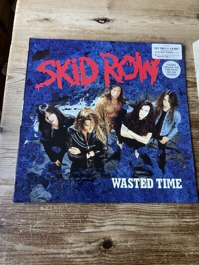 Skid Row Wasted Time 12” Vinyl