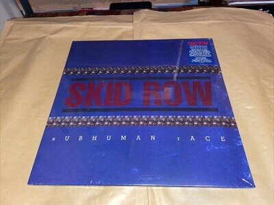 Skid Row - Subhuman Race - 12”lp 2023 Sealed