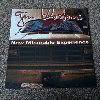 Gin Blossoms – New Miserable Experience - Vinyl Record Black 2017 New Sealed
