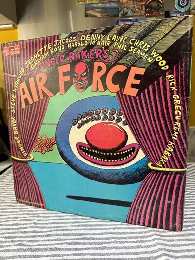 Ginger Baker’s Air Force – Self Titled 2LP (1970) Polydor 2383-013 A | UK Press