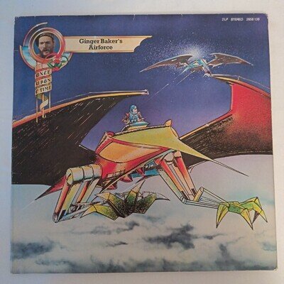 Ginger Baker Airforce Once Upon A Time Vinyl 1st Pressing German
