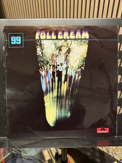 CREAM Full Cream POLYDOR LP ORIGINAL 1970 UK 99 PRESSING 2447010