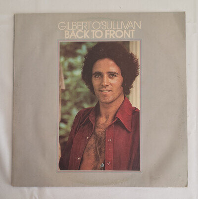 Gilbert O'Sullivan Back To Front 1972 12" Black Vinyl LP MAM MAM-SS 502