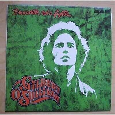 GILBERT O'SULLIVAN I'M A WRITER NOT A FIGHTER LP WITH INSERT 1973 UK