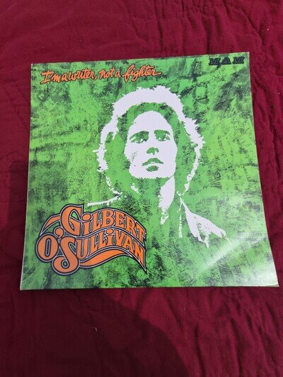 Gilbert O'Sullivan 1973 LP + Rare Iron-On Transfer & Lyric Sheet.