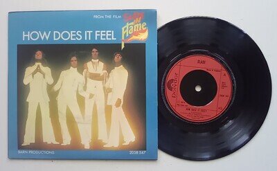 SLADE - HOW DOES IT FEEL 7" UK 1975 Polydor – 2058 547 Injection label MINT/VG+