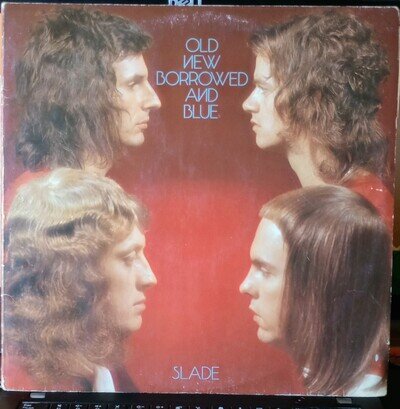 Slade - "Old New Borrowed And Blue" - 12" LP Vinyl 2383261 - Polydor 1974- EX/VG