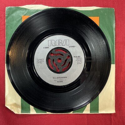 HERE'S TO ... Ho der Lea) Whild John Music Ltd SLADE 7" Vinyl Single Record