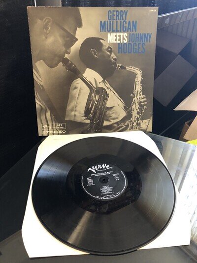 Gerry Mulligan Meets Johnny Hodges Vinyl LP Verve 2304 476 Excellent